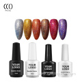 Hot Sale Fashion Private Label Rainbow series UV Gel Nail Polish Bulk Wholesale for Nail Art